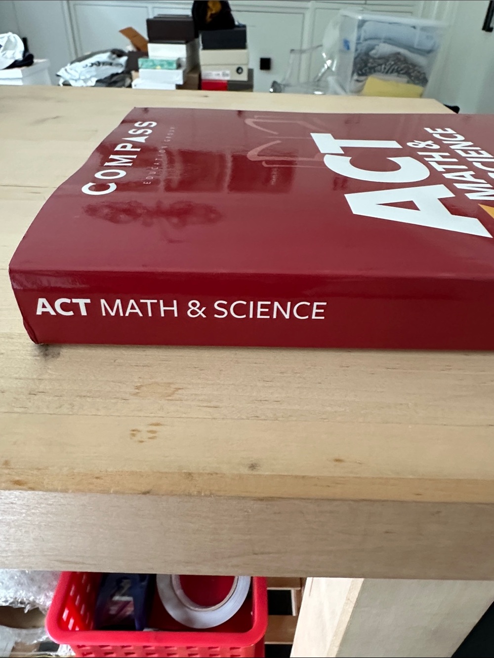 ACT Math & Science Prep Book - Red - Picture 2 of 4